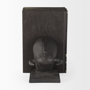 69065 - Tauro III (Set of 2) 10L x 5W Black Cast Aluminum Raging Bull Bookends