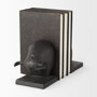 69065 - Tauro III (Set of 2) 10L x 5W Black Cast Aluminum Raging Bull Bookends