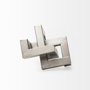 67014 - Link Small Silver Metal Sculpture Decorative Object