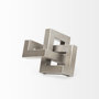 67014 - Link Small Silver Metal Sculpture Decorative Object