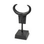 69085 - Caleb 4L x 5W Black Metal Tribal Figurine