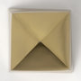 69160 - Giza (Set of 2) 4L x 4W Gold Elongated Pyramids