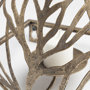 68436 - Lana I Single Champagne Toned Wall Candle Holder