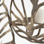 68437 - Lana II Set of 4 Champagne toned Wall Candle Holders