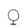 69079 - Rizwan (Small) Black Aluminum Braided Circular Object