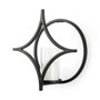69082 - Lyra I Black Wall Candle Holder