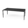 69256 - Timothy 42.0 X 22.0 X 15.5 Ebony Black Iron Coffee Table