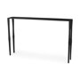 69257 - Timothy  48.0 X 8.0 X 30.0 Ebony Black Iron Console Table