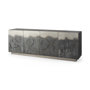 69260 - Roxdale 82.0L x 18.0W x 29.0H Acid Wash Metal Sideboard