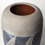 68906 - Cove Grey/Brown Ceramic Vase