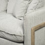 68712 - Roy I 84" Frost Gray Upholstered Three Seater Sofa 