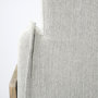 68712 - Roy I 84" Frost Gray Upholstered Three Seater Sofa 