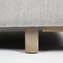 68712 - Roy I 84" Frost Gray Upholstered Three Seater Sofa 