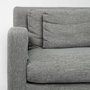 68721 - Denly II 92.5W Casterock Gray Slipcover Three Seater Sofa 