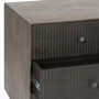 68846 - Grace 70Wx18.5Lx31.25H Two-Tone Brown Solid Wood 6 Drawer Sideboard