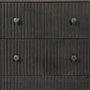 68846 - Grace 70Wx18.5Lx31.25H Two-Tone Brown Solid Wood 6 Drawer Sideboard