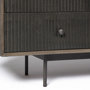 68846 - Grace 70Wx18.5Lx31.25H Two-Tone Brown Solid Wood 6 Drawer Sideboard