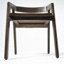 68852 - Nicholas I Onyx Brown Solid Wood Dining Chair