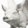 44201 - Hogbadi Set of 2 White Flying Pigs