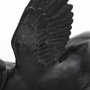 44202 - Hogbadi Set of 2 Black Flying Pigs