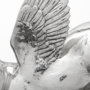 44203 - Hogbadi Set of 2 Silver Flying Pigs
