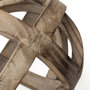57767 - Tibik 8L x 8W Natural Wooden Orb