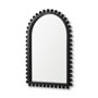 69285 - Leeds 23L x 35H Black Wood Arch Frame Mirror