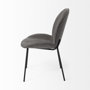69305 - Inala Grey Seat Metal Frame Dining Chair 