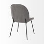 69305 - Inala Grey Seat Metal Frame Dining Chair 