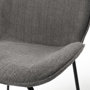 69305 - Inala Grey Seat Metal Frame Dining Chair 