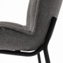 69305 - Inala Grey Seat Metal Frame Dining Chair 
