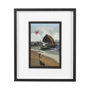 13582 - Oregon Go USA (M) by Mercana Studio a Framed Art Print Matted under Glass