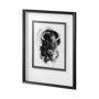 13615 - Bison I by Mercana Studio a Hand Embellished Textured Framed Art Print Matted under Glass