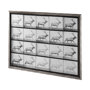 13682 - Elk Trotting by Eadweard Muybridge a Hand Embellished Textured Framed Art Print Matted under Glass