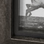 13682 - Elk Trotting by Eadweard Muybridge a Hand Embellished Textured Framed Art Print Matted under Glass