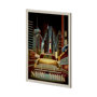 13691 - New York Go USA (XL) by Mercana Studio a Hand Embellished Decograph Framed Art Print under Glass