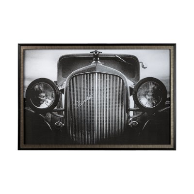 13677 - Chevrolet Coupe-1933 by Hakan Strand a Framed Photo Art Print Matted under Glass