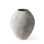 69404 - Gobi 19.75L x 20H Small Tan Ceramic Oval Vase