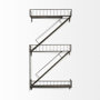 50079 - Gastown 42H Wall Mounted Fire Escape Shelf
