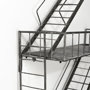 50079 - Gastown 42H Wall Mounted Fire Escape Shelf