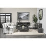 68722 - Denly II 92.5W Frost Gray Slipcover Three Seater Sofa 