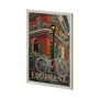 13610 - Louisiana Go USA (XL) by Mercana Studio a Hand Embellished Decograph Framed Art Print under Glass