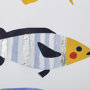 13710 - Patterned Fish I by Victoria Barnes a Hand Embellished Textured Framed Art Print Matted under Glass
