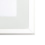 13715 - Glitter Lips I Silver by Victoria Barnes Hand Embellished Framed Art Print Matted under Glass