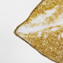 13716 - Glitter Lips II Gold by Victoria Barnes Hand Embellished Textured Framed Art Print Matted under Glas