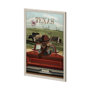 13729 - Texas Go USA (XL) by Mercana Studio a Hand Embellished Decograph Framed Art Print under Glass