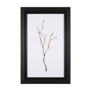 Snow Greetings I by Mercana Studio a Hand Embellished Textured Framed Art Print
