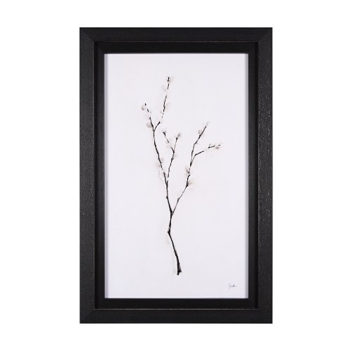 13593 - Snow Greetings I by Mercana Studio a Hand Embellished Textured Framed Art Print