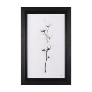 Snow Greetings II by Mercana Studio a Hand Embellished Textured Framed Art Print