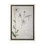 13607 - Blom Ritning by John Bauer a Hand Embellished Textured Framed Art Print Matted under Glass